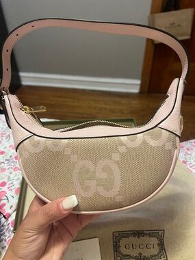 Gucci handbag/Ophidia jumbo GG mini/canvas/authentic gucci purse